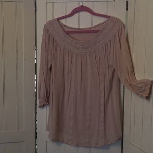 Reba cream tunic, size L